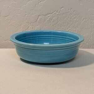 Vintage Fiesta Turquoise 5 1/2" Fruit Bowl, Homer Laughlin 1936-1969